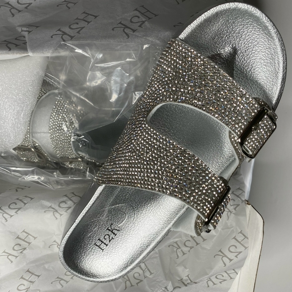 Crystal Covered Sandals - Picture 6 of 6